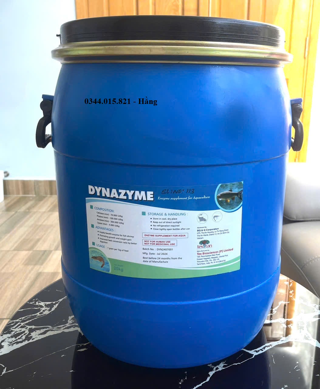 Dynazyme - Enzyme tiêu hóa, enzyme tăng trọng cho vật nuôi