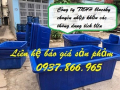 Thùng màu xanh dung tích lớn, thùng 3 khối, thùng nhuộm vải, thùng nuôi cá tầm, bồn nuôi cá hồi