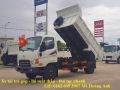 xe tải tự đổ -ben hiệu huyndai ^  tải trọng 6t5 - trả góp