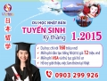 Tuyển sinh du học Nhật Bản 2015 đợt nhập học tháng 1