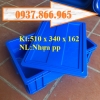 Thùng nhựa đựng đồ, thùng nhựa vuông có nắp đậy, khay nhựa b4, giá thùng nhựa đặc