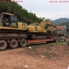 chở máy xúc,máy đào,xe lu,xe ủi