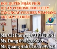 Độc quyền phân phối Dự án Vinhom Times City - tặng ngay Voucher mua hàng 30 triệu khi mua căn hộ