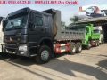 Bán xe Howo Xe ben 3 chân giá tốt hỗ trợ trả góp, ben Howo 11t/12t/13t, mua ben howo trả góp