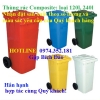 GIÁ SỐC CUỐI NĂM: Thùng rác 240l, thung rac cong cong 240l, thùng rác nhựa HDPE, Composite