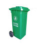 Thùng phân loại rác, xe đẩy rác 120l, 240l