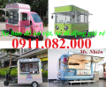 Cung cấp xe bán hàng lưu động, xe bán đồ ăn vặt giá rẻ- lh 0911.082.000
