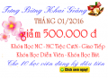 Mở khóa học MC, khóa học giao tiếp và các khóa diễn viên, ca sĩ