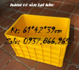 Thùng nhựa cơ khí có nắp , bán thùng nhựa đặc, thùng cơ khí tại hà Nội