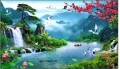 tranh 3d phông cảnh