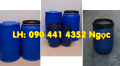 Bán thùng phuy nhựa 30L, thùng phuy nhựa 50 lít làm thùng rác, thùng phuy nhựa 120L đựng nước sạch