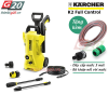Giới thiệu máy phun xịt rửa ô tô có chỉnh áp Karcher K2 Full Control loại nào tốt