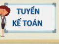 TUYỂN DỤNG NHÂN VIÊN KẾ TOÁN