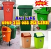 BÁN SỈ LẺ THÙNG RÁC 120L,240L,660L GIÁ CỰC RẺ,GỌI 0969735088 LINH