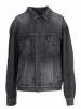 Balenciaga Women"s 519953Txe067767 Black Cotton Jacket