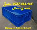 Thùng nhựa đặc B1 giao hàng toàn quốc, khay nhựa nguyên sinh, khay đăc đựng dụng cụ trong nhà xưởng, thùng nhựa kín.