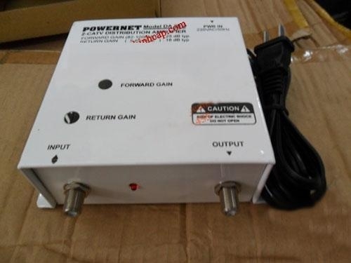 Khuếch đại truyền hình cáp, giảm nhiễu cho truyền hình cáp âm tường bằng bộ khuếch đại tín hiệu cáp