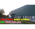Cho thuê nhà xưởng đường Hương Lộ 2 quận Bình Tân(800m2)