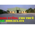 Cho thuê kho xưởng (800m2)36 tr/tháng Huyện Bình Chánh (đườngVỏ Văn Vân)