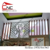 Những mẫu vách ngăn cnc phòng khách đẹp nổi bật