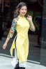 Áo dài cách tân đẹp mẫu 2017 - style trẻ trung rất cá tính‎