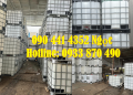Bồn nhựa 1000 lít đựng hóa chất trong bệnh viện, công nghiệp, có khung thép mới 100%