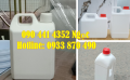 VỎ CAN NHỰA 0.5 LÍT VUÔNG, CAN 500ML NHỰA HDPE, CAN NHỰA 5 LÍT ĐỰNG THUỐC KHỬ TRÙNG