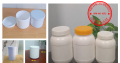 Hủ nhựa 1 ký tròn nắp đóng, hủ nhựa 1 ký màu vàng, dương, đen… nắp garenty kín