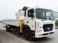 Bán gấp xe Huyndai HD170 năm 2015 8,5 tấn gắn cẩu SOOSAN 5 tấn-Giá rẻ