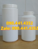 HỦ NHỰA 500G ĐỰNG THUỐC TÂY, HỦ NHỰA 500G ĐỰNG THỰC PHẨM SẤY KHÔ