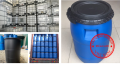 THÙNG PHUY SẮT 220 LÍT ĐẸP, MÀU XANH DƯƠNG, NẮP KÍN MỚI 100%
