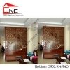 Những ý tưởng trang trí vách ngăn gỗ cắt cnc đẹp