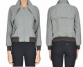 Áo vest nữ Balenciaga Mcglcsg04015i Grey Wool Jacket