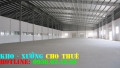 Cho thuê nhà xưởng đường Hương Lộ 2 quận Bình Tân(300m2)
