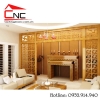 Xưởng cung cấp vách ngăn phòng khách và phòng thờ mẫu đẹp