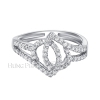 Nhẫn kim cương đính hôn Single Coloured Stone duy nhất