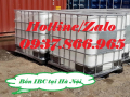 Bồn IBC tại Hà Nội, Bồn nhựa cũ, tank 1000l cũ và mới