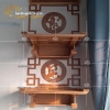 Thiết kế mẫu bàn thờ treo tường đẹp cho căn hộ giá tốt