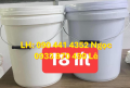 Thùng sơn nhựa 18 lít, thùng đựng sơn 20 lít, vỏ thùng nhựa 22 lít đựng nhớt, thùng đựng 30 lít hóa chất