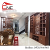 Những mẫu vách ngăn cnc phòng khách đẹp nổi bật