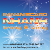 in namecard giá rẻ, in danh thiếp giá rẻ từ 12.000 đ/hộp