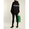 Áo khoác nữ Balenciaga hooded sweatshirt black