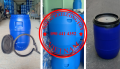 Thùng phuy nhựa 220 lít nắp hở, thùng phuy nhựa nhập khẩu 220 lít nắp kín