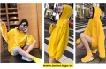 Áo khoác nữ Balenciaga Hoodie yellow giá sale