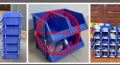 Khay nhựa đựng linh kiện ốc vít, kệ đựng phụ tùng nhỏ