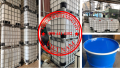 Thùng phuy sắt màu xanh, vỏ thùng phuy sắt 220 lít, thùng phuy 220 lít nắp hở