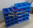 Kệ nhựa đựng linh kiện trong phân xưởng,kệ xếp tầng, khay nhựa giá rẻ