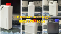 Can nhựa 5 lít đựng hóa chất y tế, can nhựa 2 lít đựng kem mịn, can nhựa 1 lít đựng tinh chất, can nhựa 500ml đựng tinh dầu xông đất