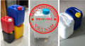 Sỉ lẻ can nhựa 0.5 lít, can nhựa 1 lít đựng dung môi, bình nhựa 2 lít đựng axit