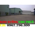 Cho thuê nhà xưởng đường Liên khu 2-6 quận Bình Tân.(200m2)